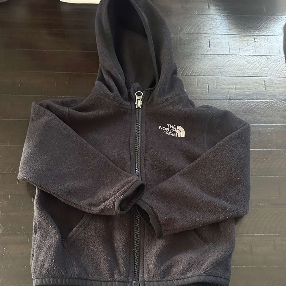 The North Face Kids Charcoal Fleece Hoodie